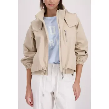 MONARI CAPE TOWN dámská bunda béžová s kapucí