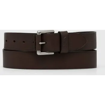Opasek Kožený pásek Polo Ralph Lauren 405845449 hnědá 89X, vel. 100