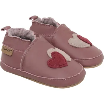 Capáčky EN FANT Kožené capáčky s aplikací Burlwood Velikost (od výrobce): 21