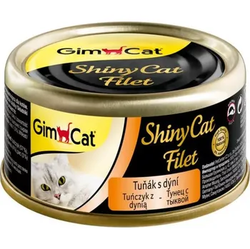 Volný čas Gimpet ShinyCat filet tuňák s dýni 70g (24x)