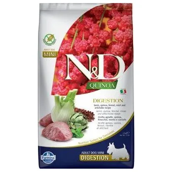 N&D Quinoa DOG Digestion Lamb & Fennel Adult Mini 800g