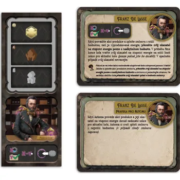 Desková hra TLAMA games Přehrada: Výkonní ředitelé D