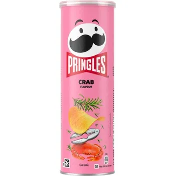 Slaná pochutina Pringles Crab 165g