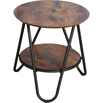 Dětská zábrana LEAN 26621 Kulatý konferenční stolek s policí 40 x 42 cm