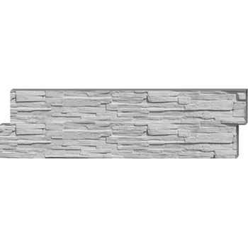 Pletivo Betonový panel k vyvýšenému záhonu kámen šedý Rozměr desky záhonu: 100x25cm
