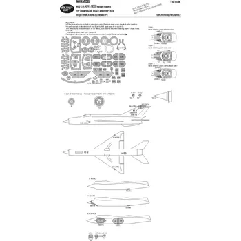 Plastikový model 1/48 Mask MiG-21R ADVANCED (EDU 8238, 84123)