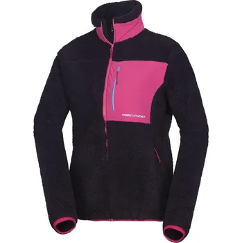 Dámská mikina Dámská fleecová mikina NORTHFINDER Wyoma černá Velikost: XS