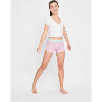 Dívčí menstruační kalhotky Modibodi Teen Hipster Boyshort Moderate Bubblegum Purple (DMKMTHBMBP) 12-14 let