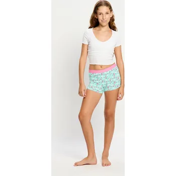 Dívčí menstruační kalhotky Modibodi Teen Hipster Boyshort Super Strawberry (DMKMTHBSS) 10-12 let