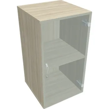 Policová skříň Skříň dveře sklo D 2 40 02 - AKÁT