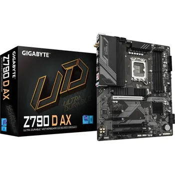 Základní deska GIGABYTE MB Sc LGA1700 Z790 D AX, Intel Z790, 4xDDR5, 1xDP, 1xHDMI, WI-FI