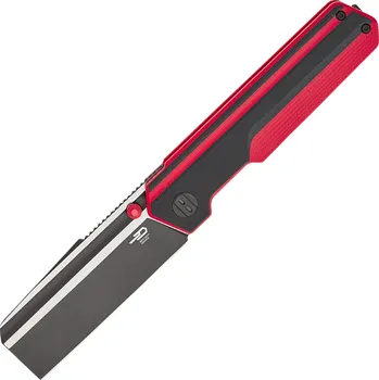 kapesní nůž Bestech Ostap Hel D2 Černá a Červená BG54E