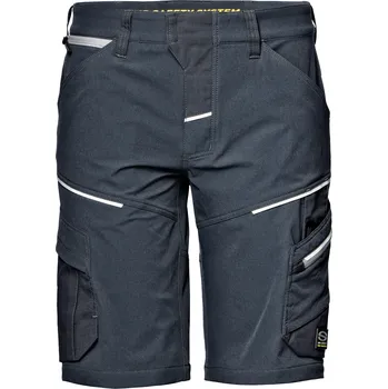 Pánské kraťasy PRAPOR GEMINI GUARD / Montérkové strečové kraťasy s reflexními prvky - šedá 54