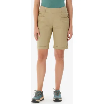 Dámské kraťasy QUECHUA Dámské turistické kraťasy NH 500 44 BÉŽOVÁ