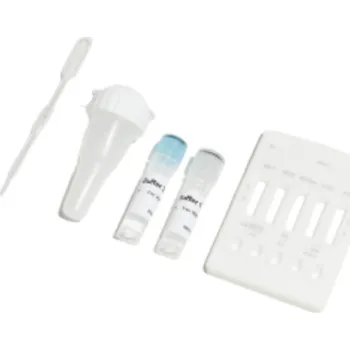 Diagnostický test Multi-drogová rychlotestovací kazeta, 5 drog (MDMA, COC, MET, MOP, K2), z vlasů