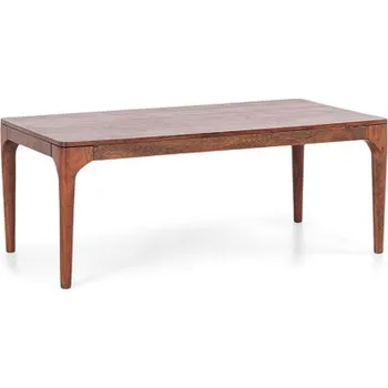 Konferenční stolek Konferenční stolek Bosse 115 x 45 x 60 cm, zaoblené hrany, akáciově hnědá - A byLIVING