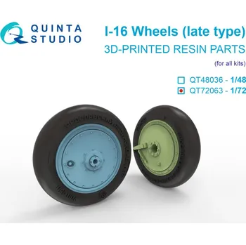 Plastikový model 1/72 I-16 Wheels (late type)