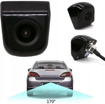 Univerzální kamera přední/zadní, kovová, IP68, 170°