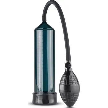 Vakuová pumpa Johnny Pump tmavá vakuová pumpa na penis do 20 cm