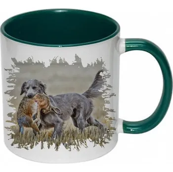 Moon River Lovu Zdar pes se zajícem hrnek pro myslivce 330 ml