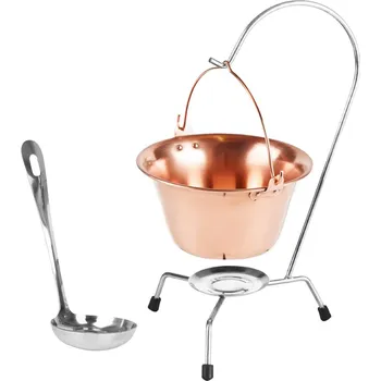 kotlíky Perfect Home Servírovací kotlík se stojanem, naběračkou, 0,8L, 24311