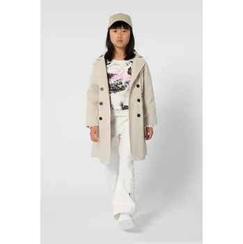 Dámský kabát Dětský kabát Karl Lagerfeld Z31126.156.162 béžová 12X, vel. 156