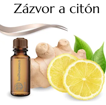 Vůně do bytu Vonný olej Zázvor a Citrón - vonnekameny.cz