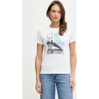 Pánské tričko Tričko Dkny DJ6T1750 bílá 00X, vel. XS