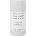 Issey Miyake L'Eau D'Issey Pour Homme deostick bez obsahu hliníku 75 ml pro muže