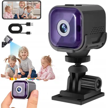 MINIATURNÍ BEZDRÁTOVÁ MONITOROVACÍ KAMERA S FUNKCÍ NOČNÍHO VIDĚNÍ