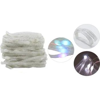 Elektronická stavebnice LaskaKit_cz Inteligentní RGB LED NeoPixel girlanda WS2811 5V, 5m, 100 LED