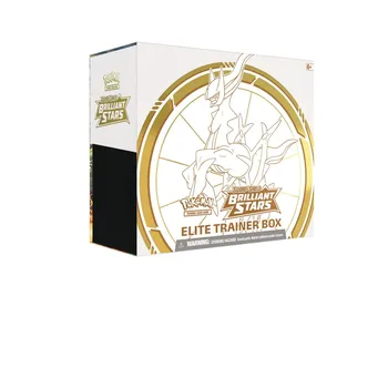 Sběratelská karetní hra Pokémon TCG Brilliant Stars Elite Trainer Box Lehce obouchané rohy