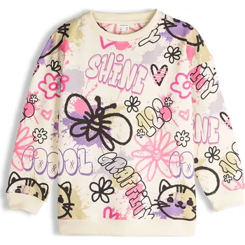 Dívčí oblečení GATE Mikina s potiskem 11Y 426-0068/1140