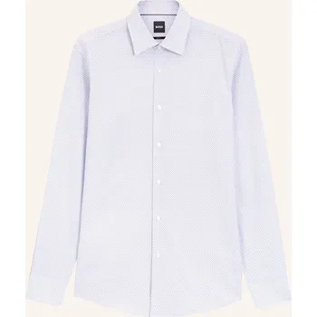 Pánská košile Boss Pánská Košile Hank Slim Fit, černošedá, 39