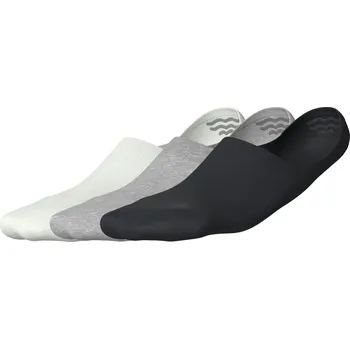 Oblečení a móda esmara® Dámské / Pánské nízké ponožky s BIO bavlnou, 3 páry (bílá/šedá/černá, 35-38)