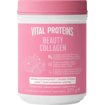 Kloubní výživa Vital Proteins Beauty Collagen 271 g jahoda/citron