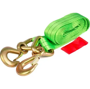 Tažné lano Tažné lano 5m 60mm 9t HAK+HAK - certifikát EM pro EU