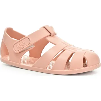 Dívčí sandály Igor Nemo Solid Maquillaje/Soft Pink barefoot sandály Velikost boty (EU): 27, Vnitřní délka boty: 170, Vnitřní šířka boty: 69