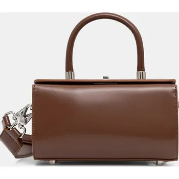 Kožená kabelka Answear.LAB 652.cjk hnědá 88X, vel. ONE SIZE