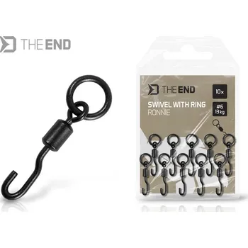 Delphin Obratlík s kroužkem TheEND Ronnie 10ks vel.6/13kg