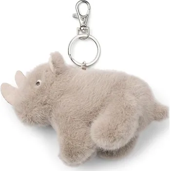 Dětská klíčenka Liewood Alfredo Rhino Keychain LW20648.PPY2 šedá 09X, vel. ONE SIZE
