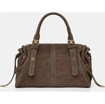 Kabelka Semišová kabelka Answear.LAB c00058.ISR hnědá 84X, vel. ONE SIZE