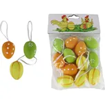 Velikonoční vajíčka, 12 ks X5612 - dia 3 x 4 cm