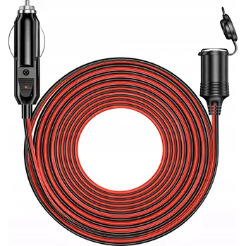 Prodlužovací kabel Prodlužovací kabel do autozapalovače 3m 15A 12V/24V 16AWG VALIRON