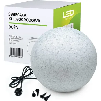 Venkovní osvětlení DEKORATIVNÍ KOULE Zahradní Ozdobná E27 průměr 38 Cm IP65 Venkovní Lampa