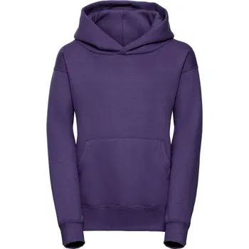 Dívčí mikina Russell Athletic | 575B purple 104 Mikina s kapucí - dětská