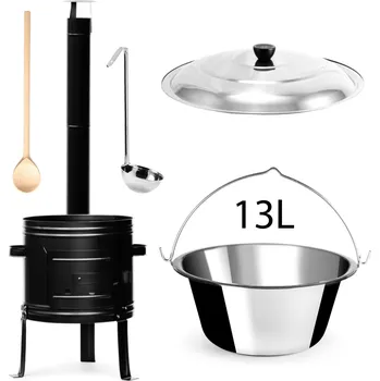 kotlíky Perfect Home Set-41 Kotlíková souprava 13 L, 5 ks