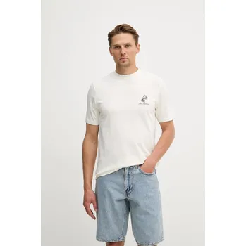 Pánské tričko Tričko Karl Lagerfeld 562221.755041 béžová 01X, vel. S