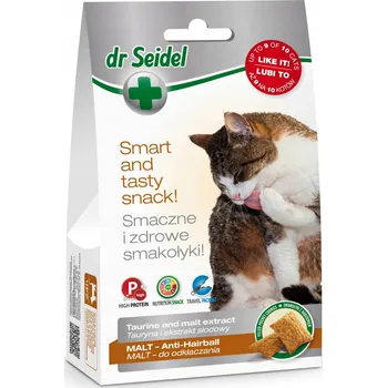 Pamlsek pro kočku Pamlsky dr Seidla Malt proti bezoárům pro kočky 50 g