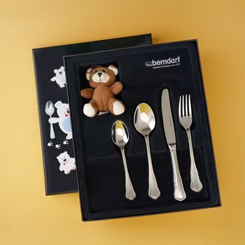 Příbor Dětský příbor Royal Chippendale 4 dílná souprava Berndorf Sandrik